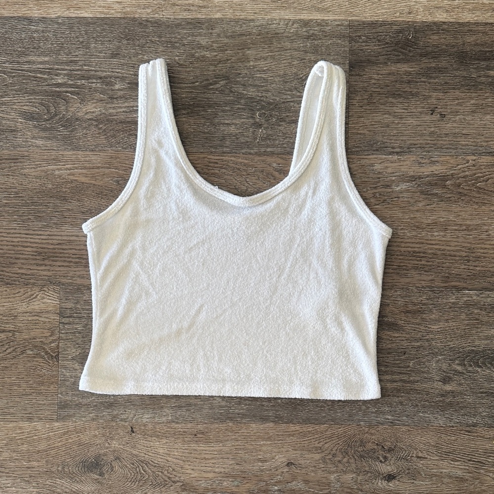 HOLLISTER WHITE TANK TOP